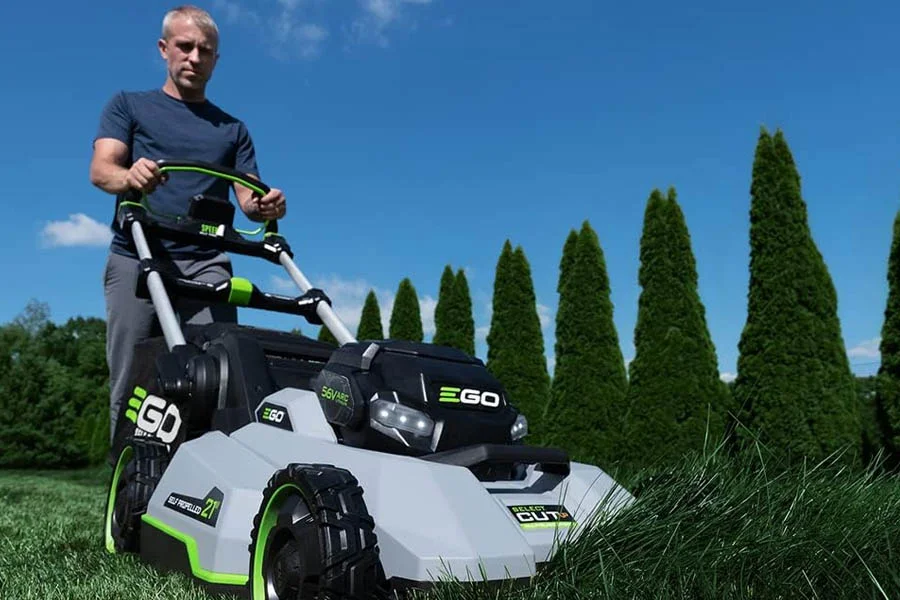 cordless lawnmowers